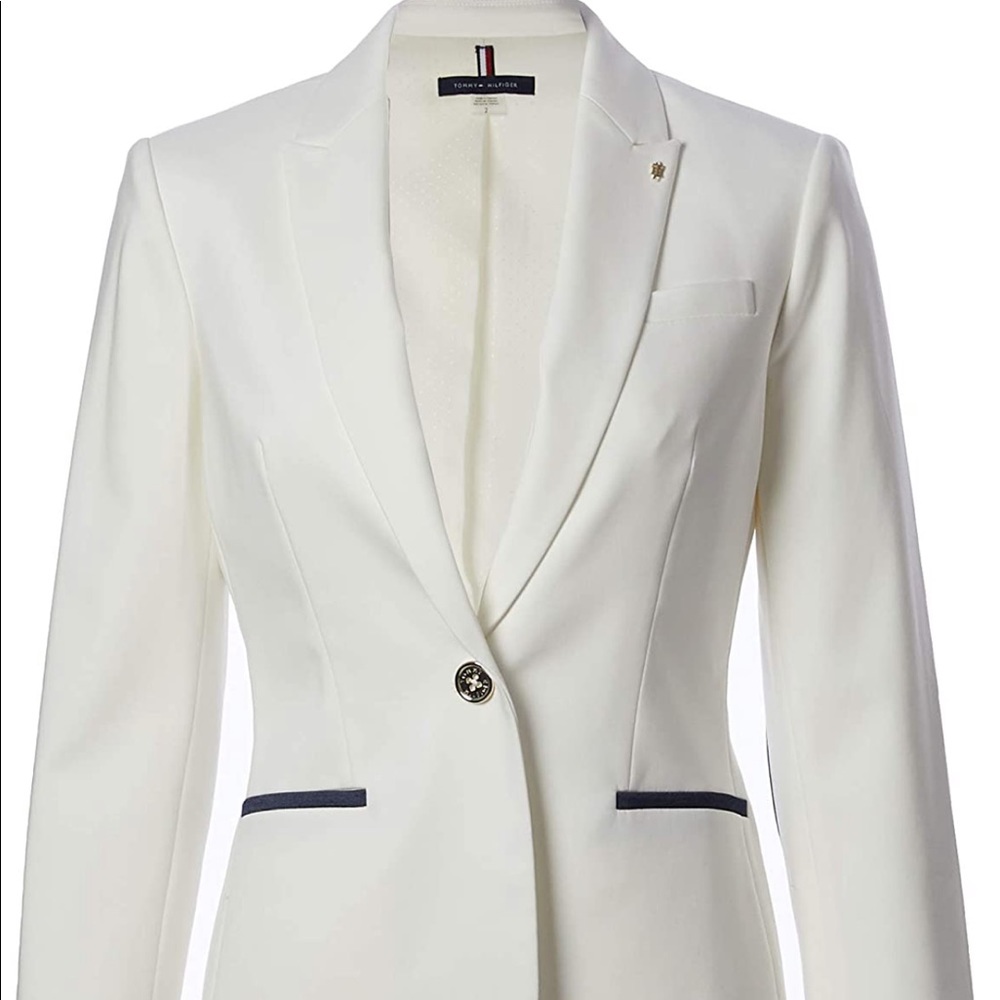 Tommy Hilfiger One-Button Blazer